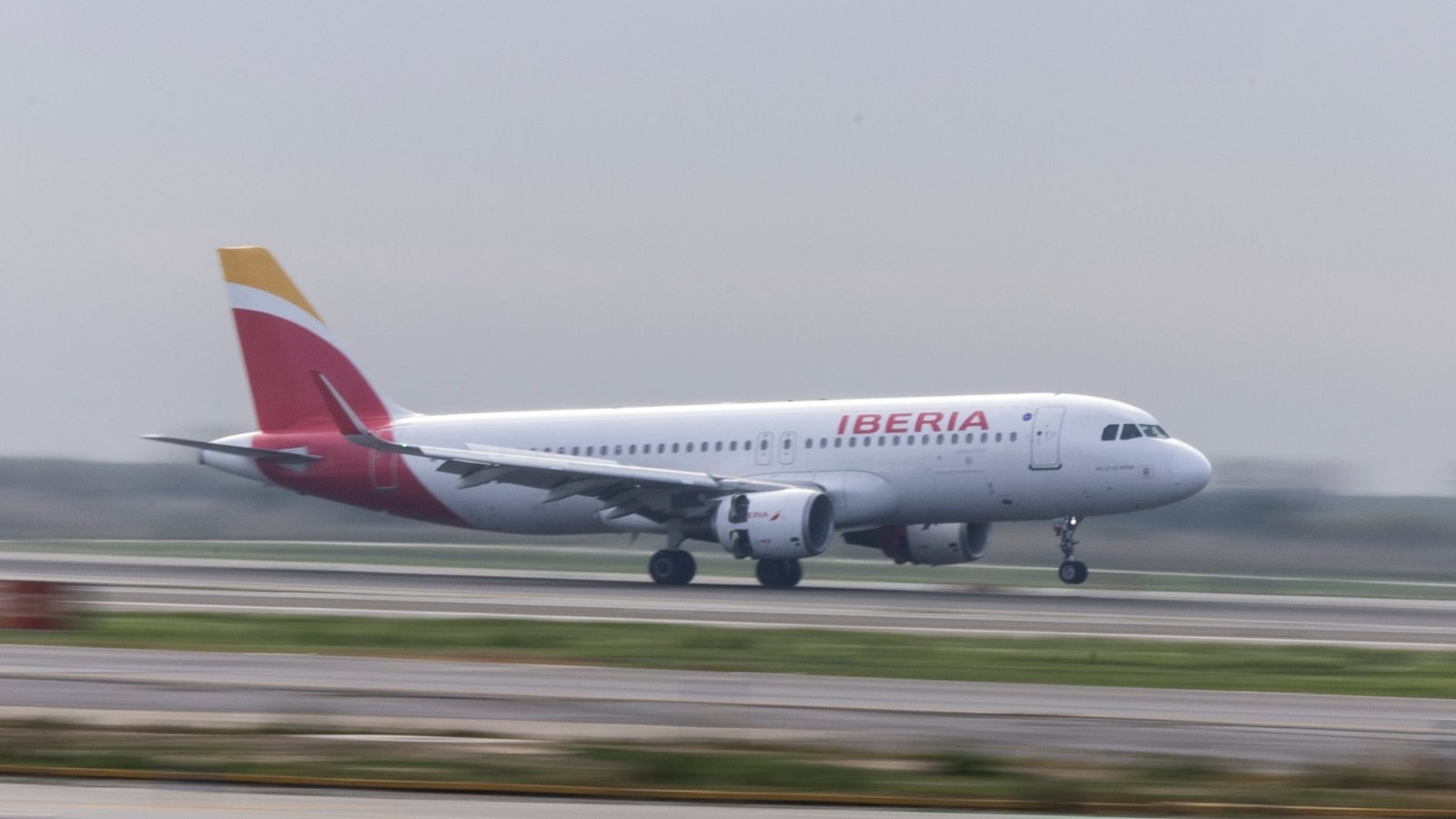 Imagen de archivo de un avión de Iberia.