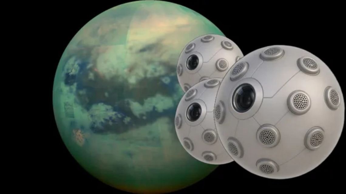 La NASA financia "aerobots" esféricos para explorar ‘Titán’, la luna de Saturno