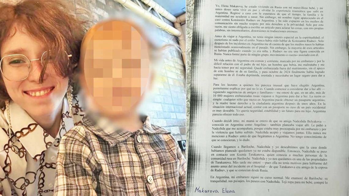 La carta de Elena Makarova en la que denuncia a los fiscales del caso Rudnev