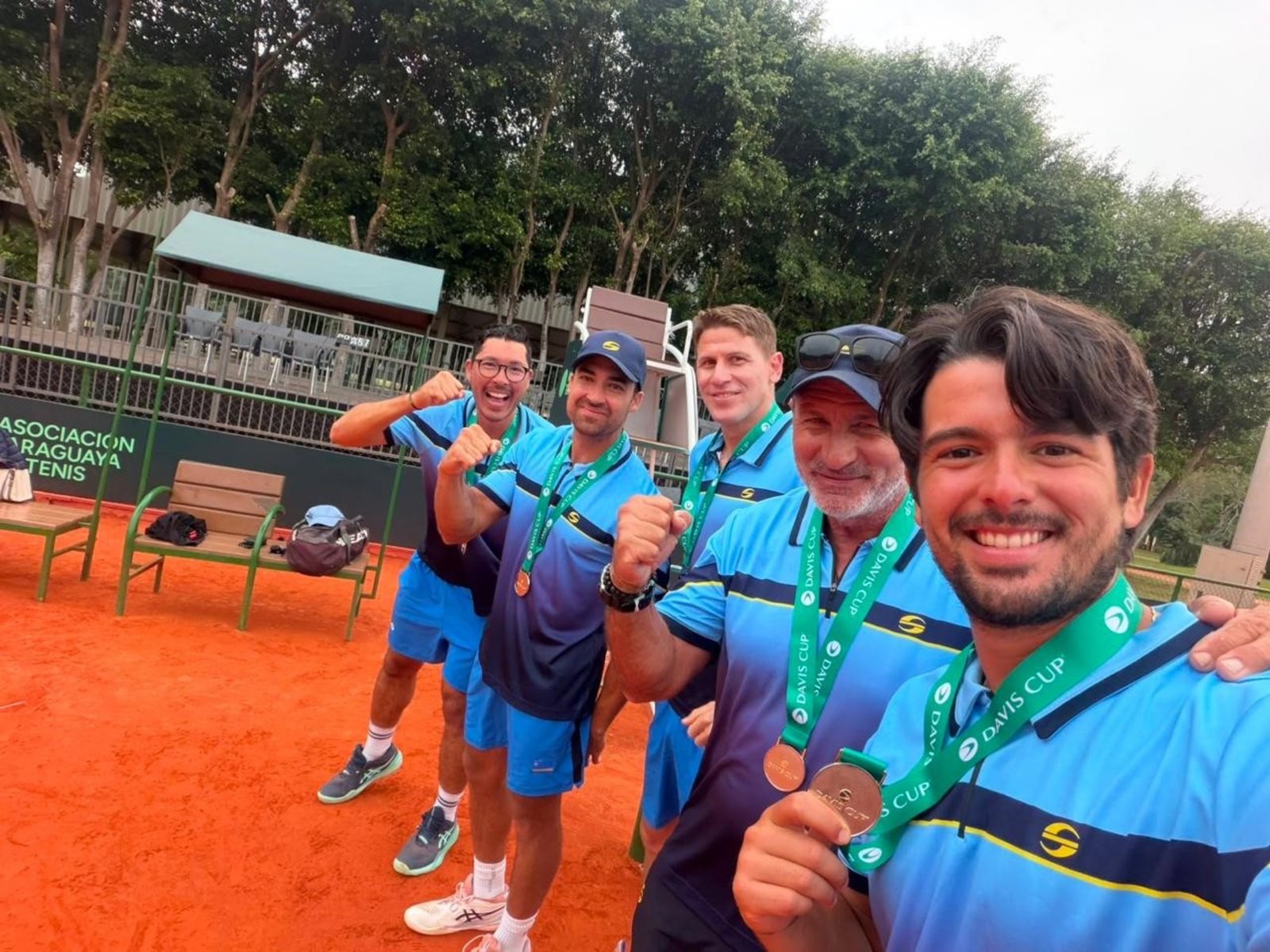 La historia de película del argentino que hizo ascender a Aruba en la Copa Davis y preparó el equipo en un container de Cañuelas