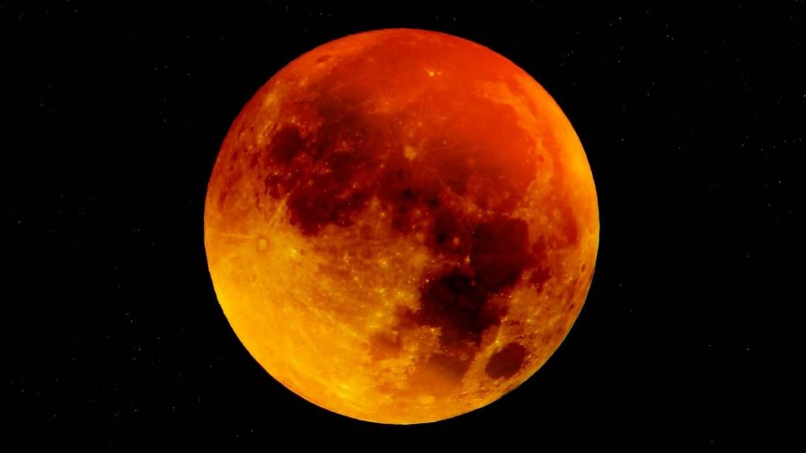 La luna de sangre se podrá ver desde Argentina
