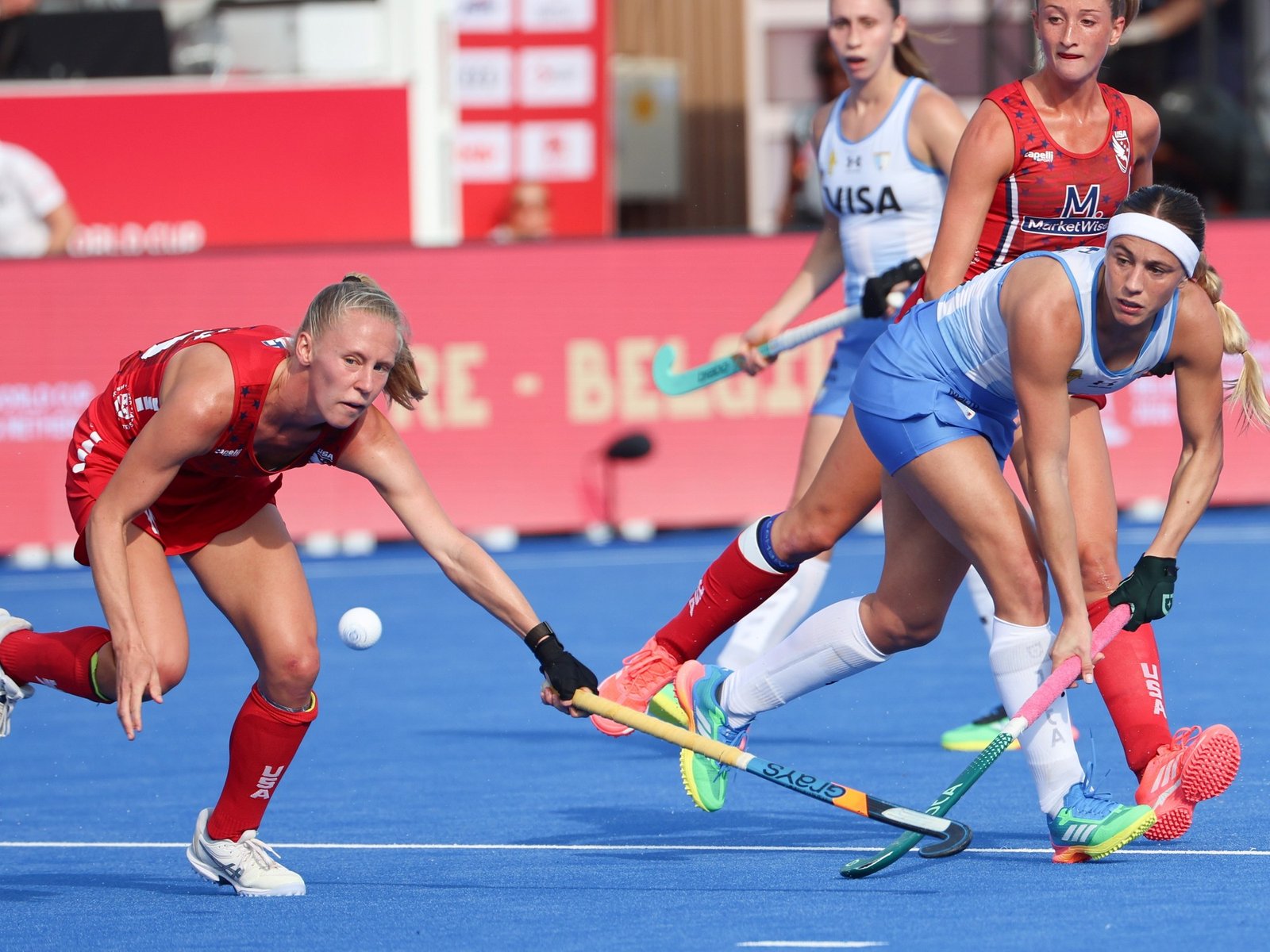Las Leonas perdonaron demasiado y no pudieron con Estados Unidos en su debut en el Mundial de hockey sobre césped 2026
