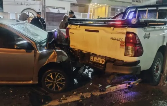 Manejaba con 1,42 g/l de alcohol y protagonizó un choque en calle Rawson