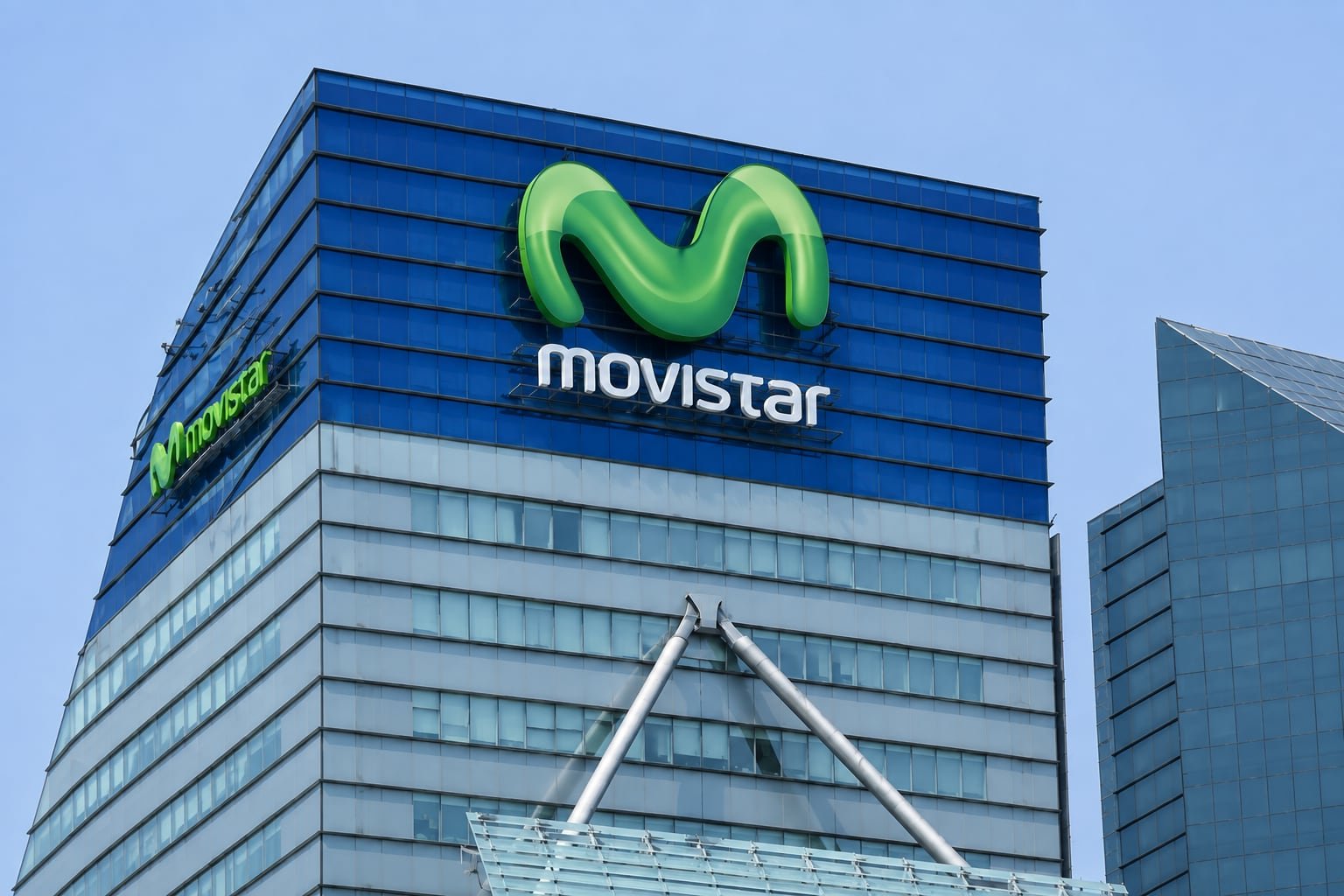Torre Telefónica Movistar, en Santa Fe (Ciudad de México).