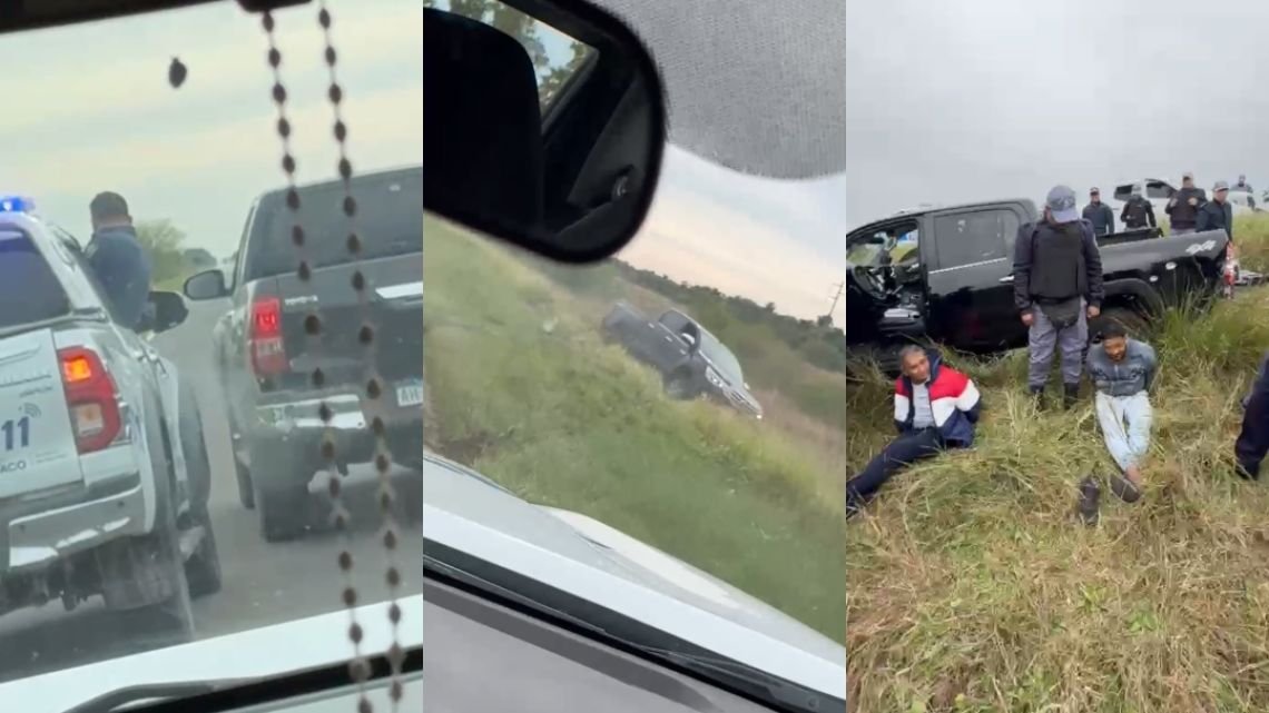 Persecución de película en Chaco: secuestraron dos camionetas robadas y hay dos prófugos