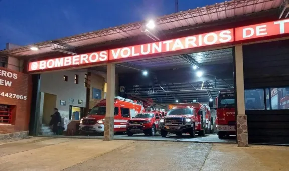 Principio de incendio en un lavarropas movilizó a los bomberos en Trelew