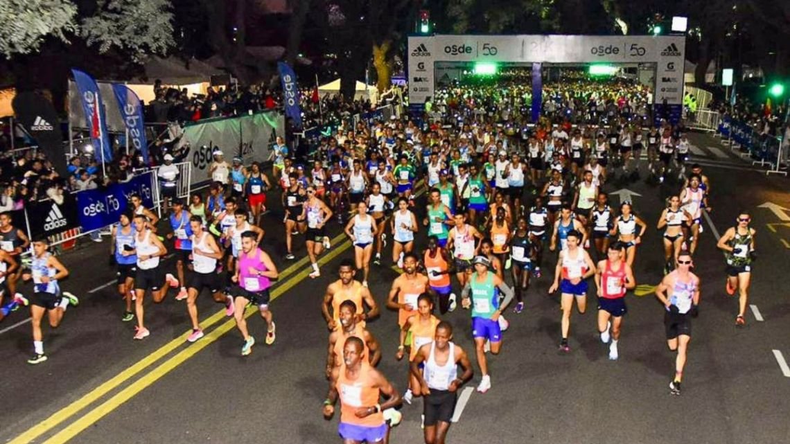 Qué calles estarán cortadas por la Media Maratón en Buenos Aires