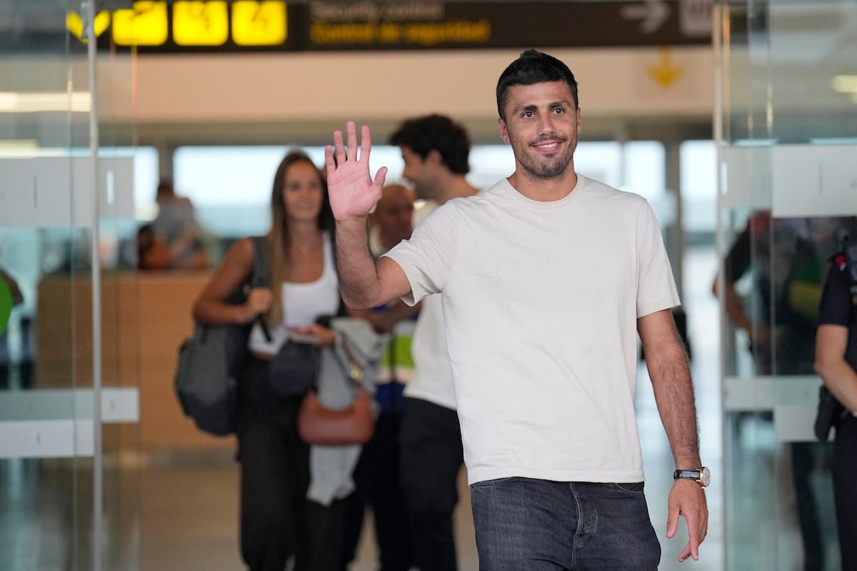 Rodri, a su llegada a Barcelona: “Estoy cumpliendo un sueño, iremos a por la Champions y todo lo que se ponga por delante” | Fútbol | Deportes