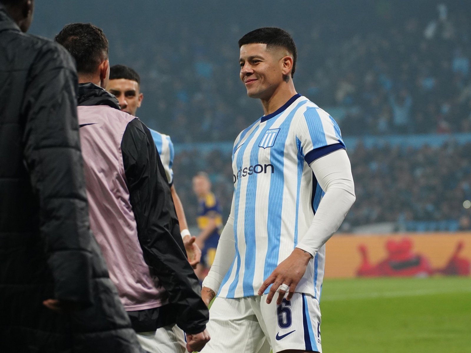 Rojo y un fuerte comentario después del gol: "En Boca jamás me cagué" :: Olé