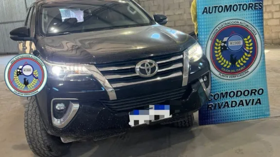 Secuestraron una camioneta con chasis y motor adulterados en barrio Pueyrredón