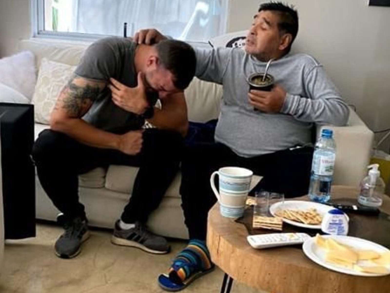 “Tenía los ojos hinchados como una teta”