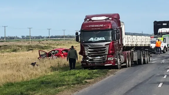 Un camionero de Rada Tilly quedó involucrado en un choque fatal en Bahía Blanca