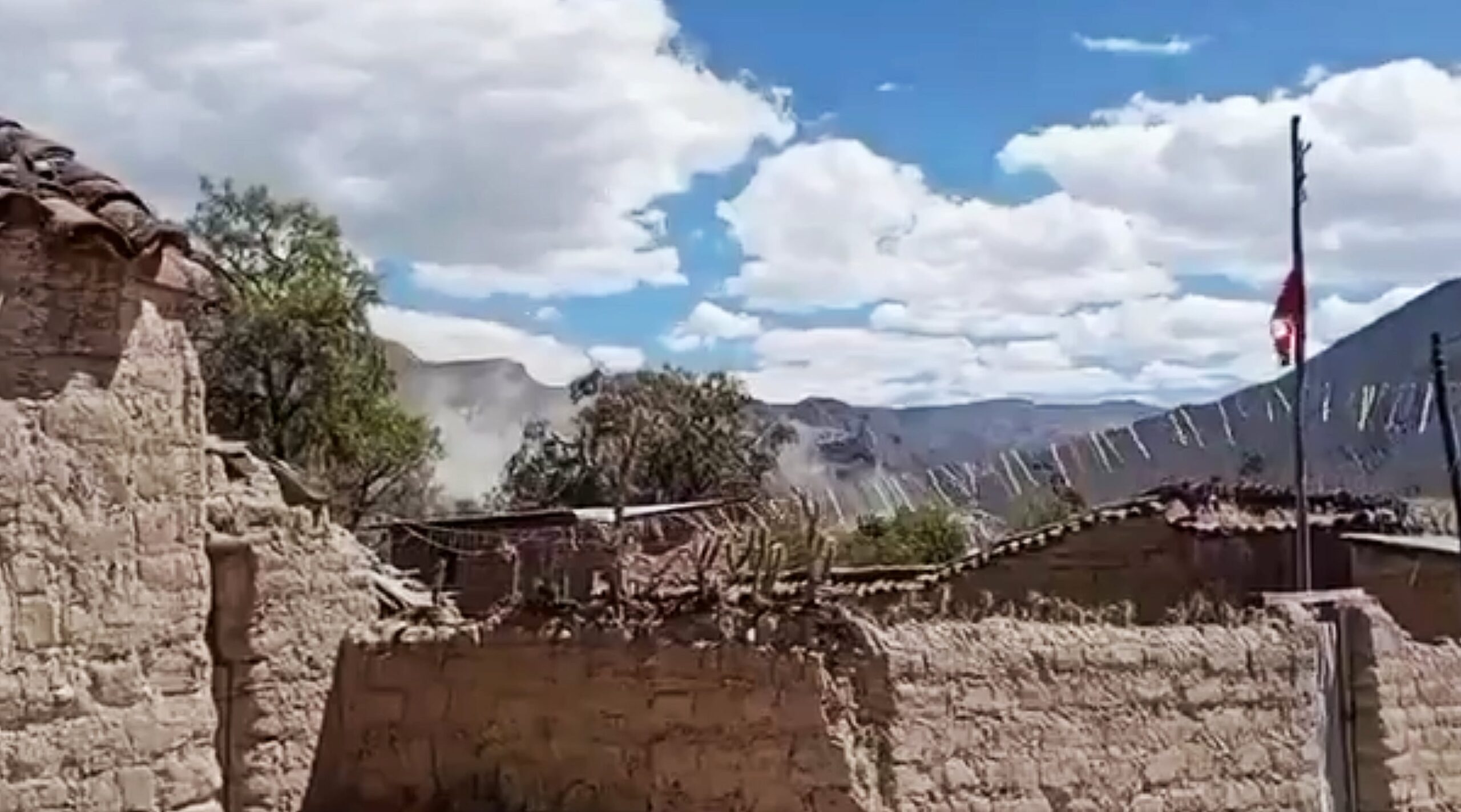 Un terremoto de magnitud 7,2 sacude la región andina de Ayacucho, en el sur de Perú