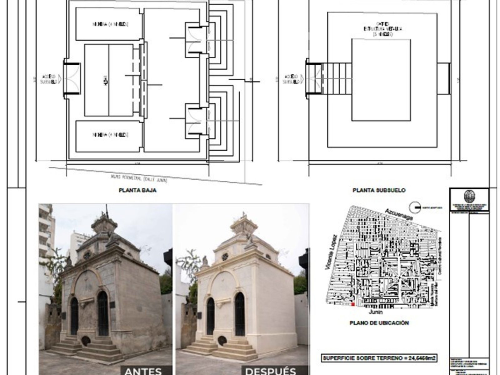 Una cafetería en el Cementerio de la Recoleta genera rechazo entre vecinos y patrimonialistas
