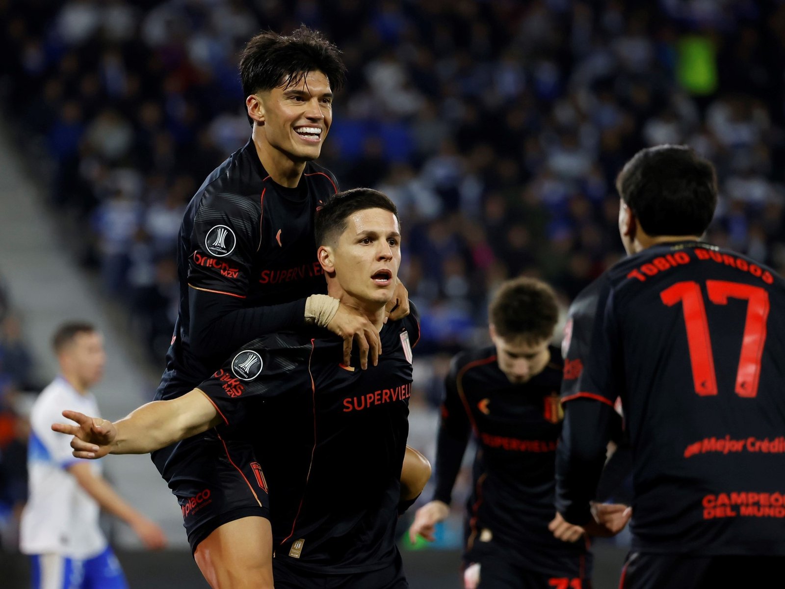 Video: los goles del triunfazo de Estudiantes en Chile para meterse en cuartos de la Libertadores :: Olé