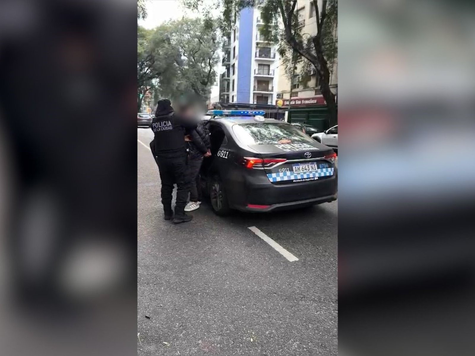 el fallido raid de un ladrón con 18 antecedentes penales en sólo dos años