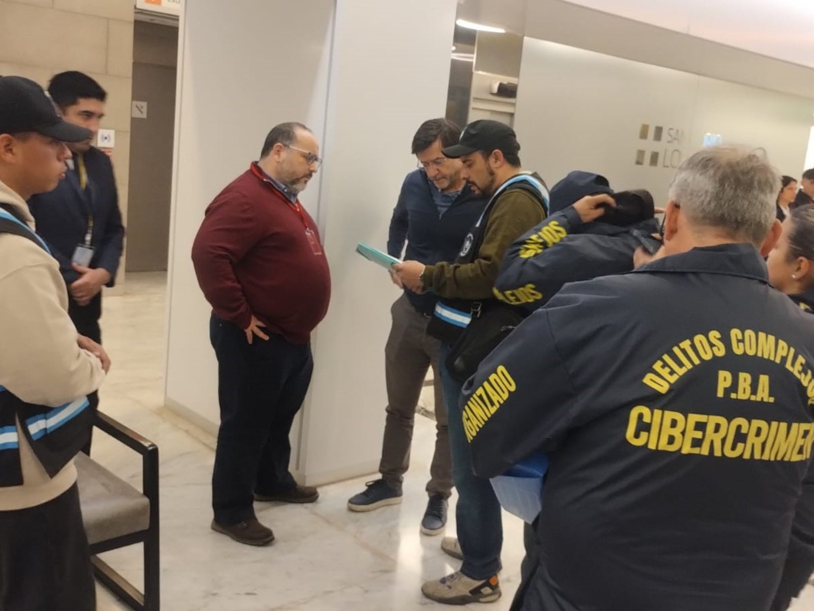 qué documentación secuestraron en el Sanatorio de Los Arcos
