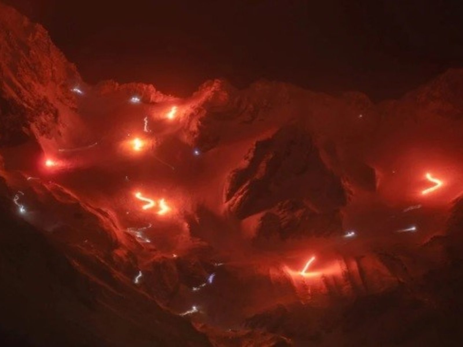 una bengala al cielo desató el nuevo ritual fueguino