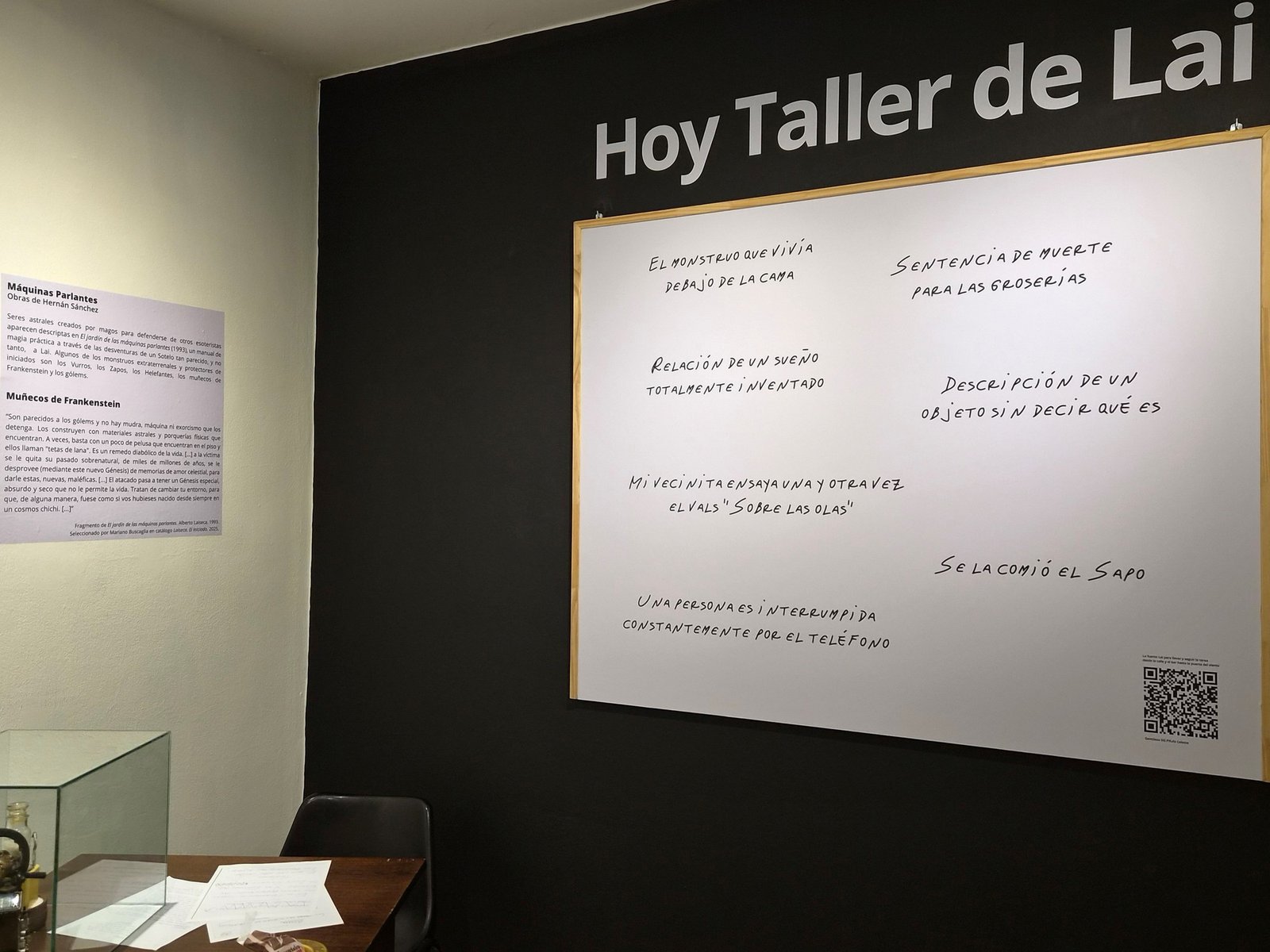 una muestra recupera al maestro de Selva Almada y Leo Oyola