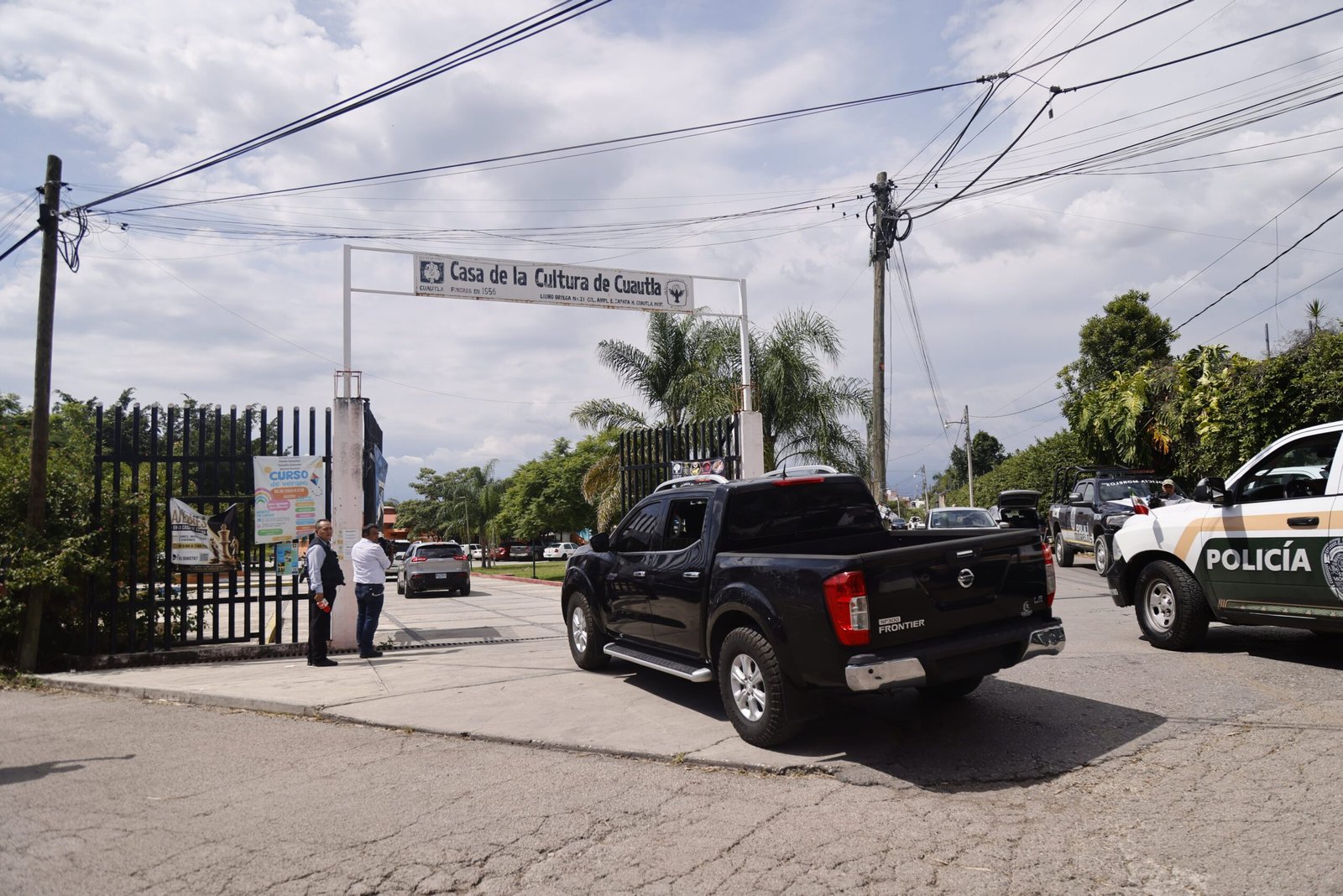 Casa de la Cultura de Cuautla (Morelos), este lunes.