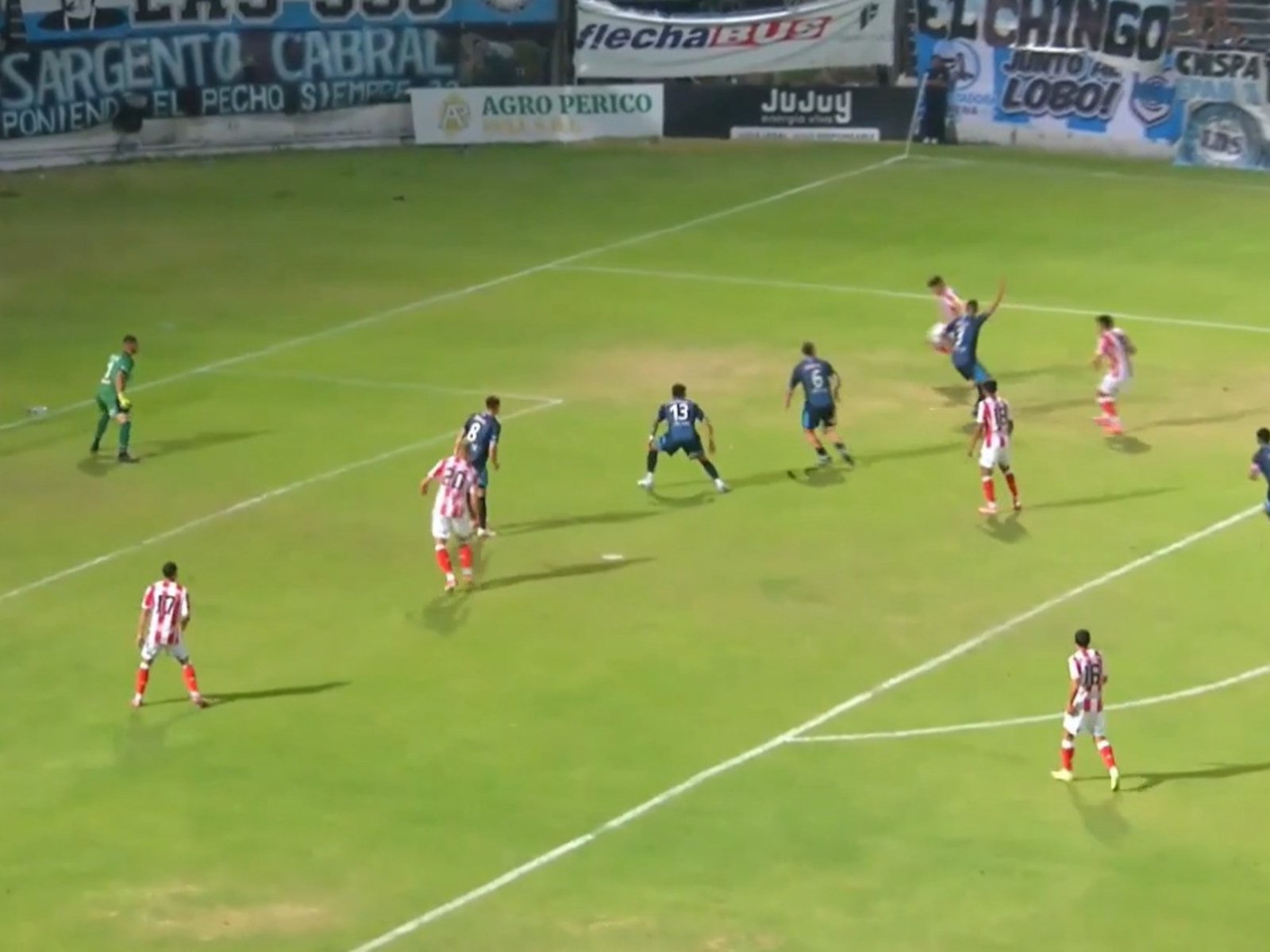 El offside fantasma en Gimnasia de Jujuy