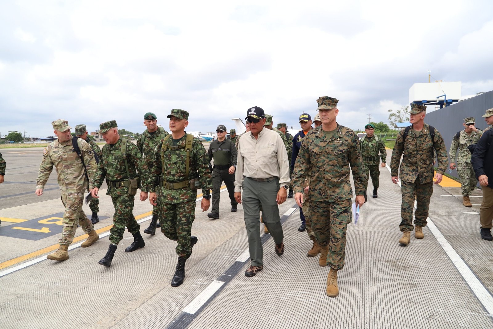 Estados Unidos inaugura su nueva alianza militar con Colombia con el foco en las narcolanchas del Pacífico y en la frontera con Ecuador