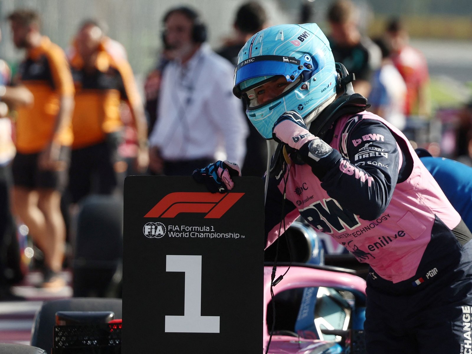 Gasly logró la pole y Colapinto partirá 7°, su mejor posición de largada
