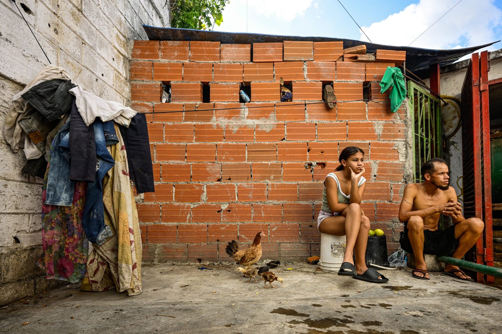 Refugio 'La Posada de Catia' en Caracas, Venezuela, el 10 de agosto.