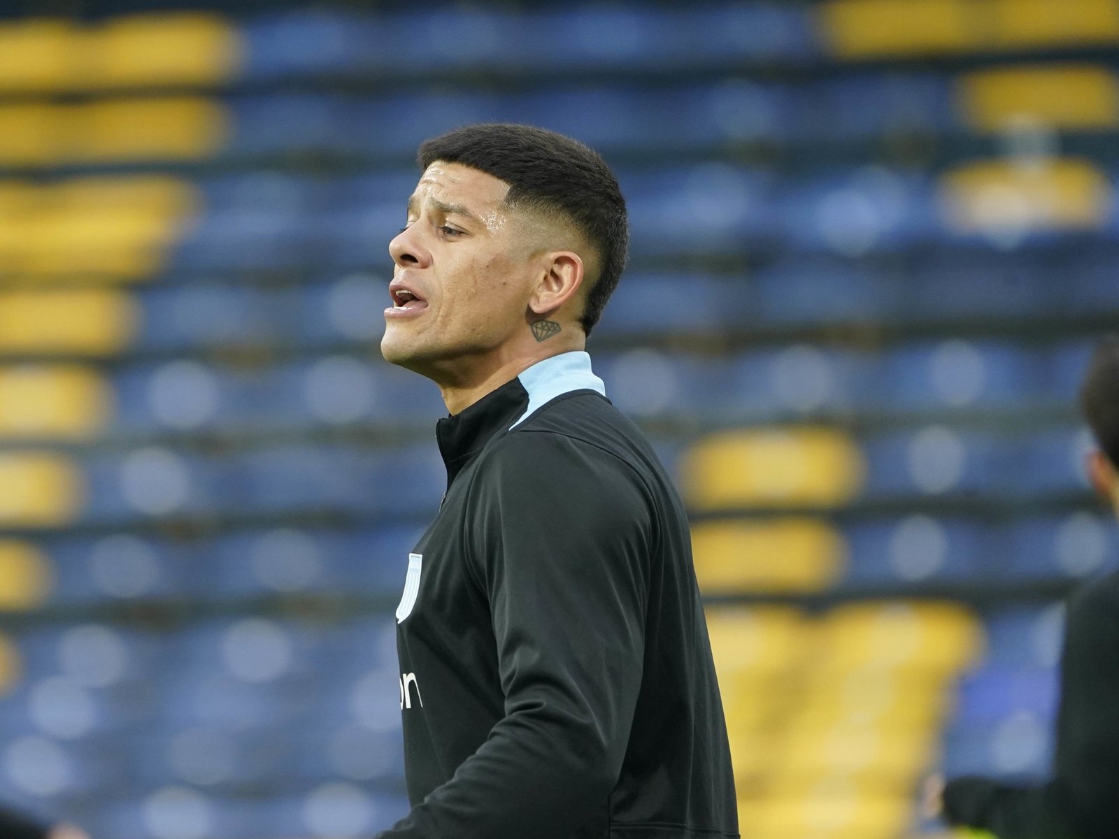 Tras la eliminación de Racing, ¿Marcos Rojo vuelve a Estudiantes?