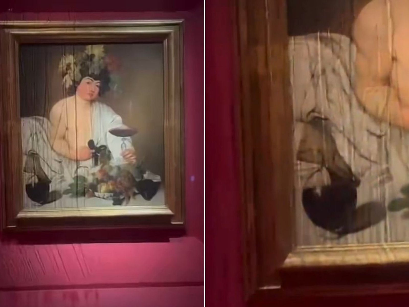 el agua se filtró en uno de los museos más importantes y recubrió un cuadro de casi 430 años de antigüedad
