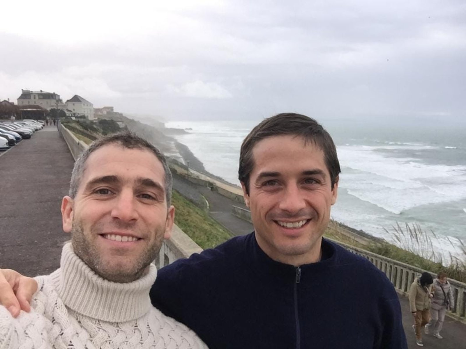 le emoción de un amigo del rugbier Federico Aramburú