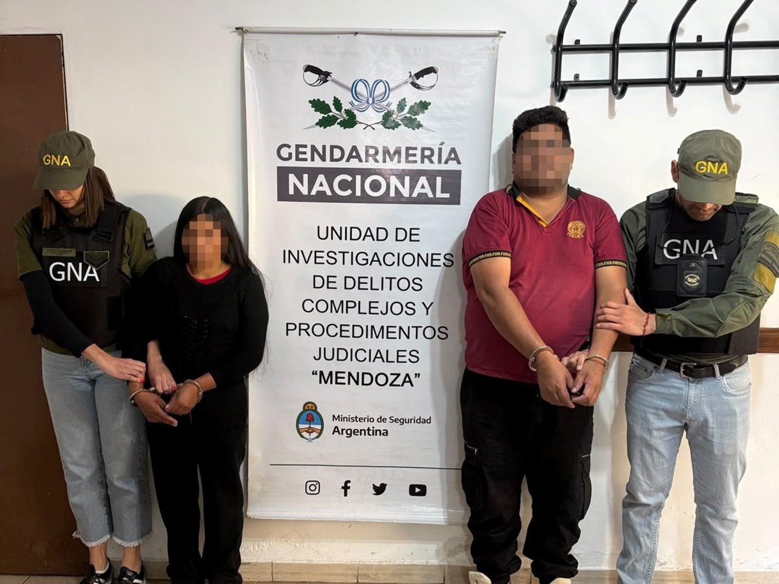 traficaban droga a la Patagonia