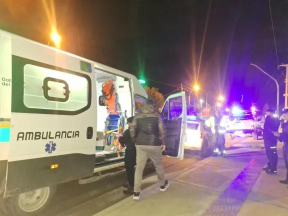 Accidente de tránsito en el barrio Presidente Ortiz dejó un motociclista hospitalizado