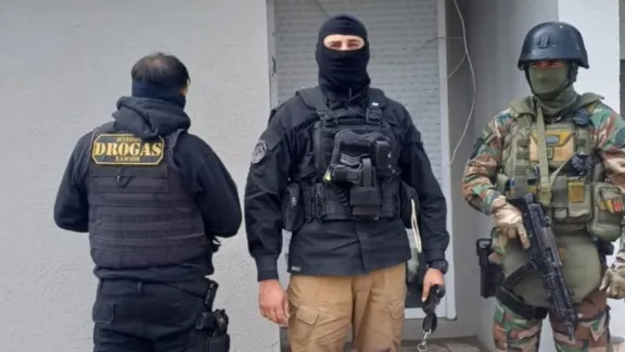 Allanaron una casa en Rawson y encontraron cocaína, marihuana y elementos de fraccionamiento