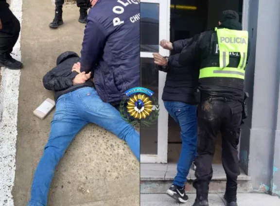 Atrapan a un sujeto que robó $400.000 de un auto en el centro de Comodoro