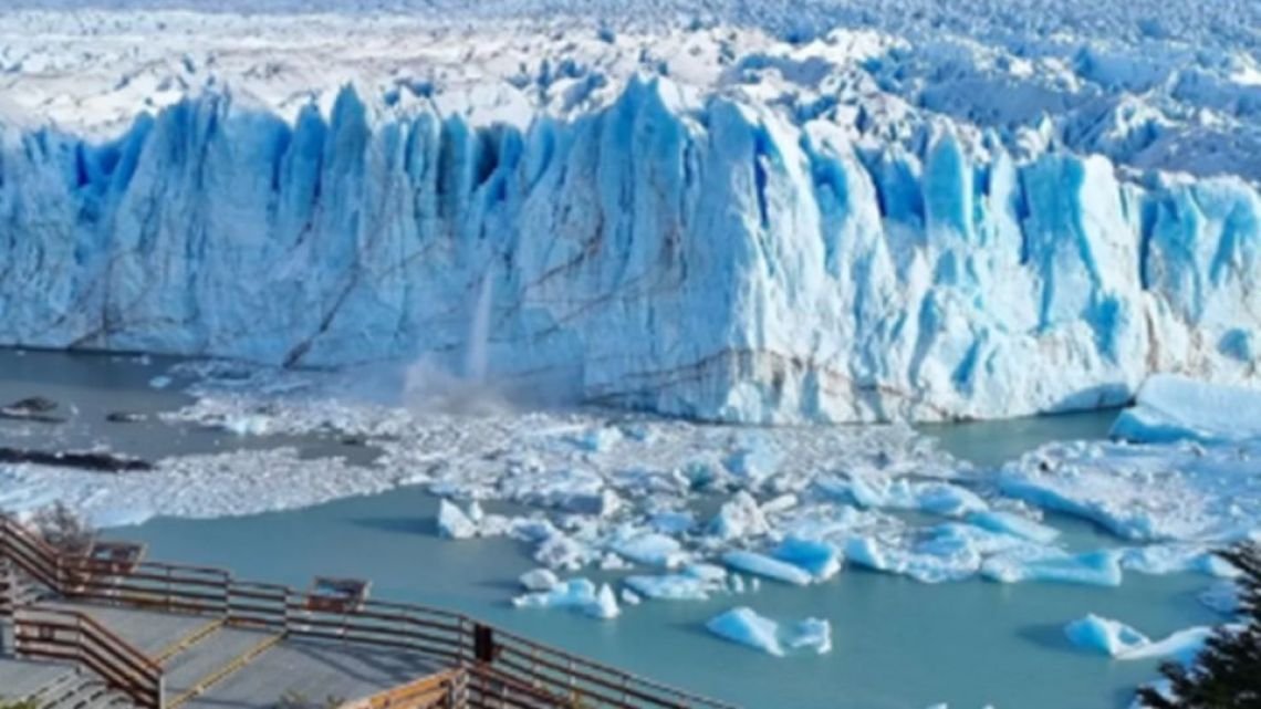 El glaciar Perito Moreno retrocedió 910 metros en solo 100 días y preocupa a la ciencia mundial