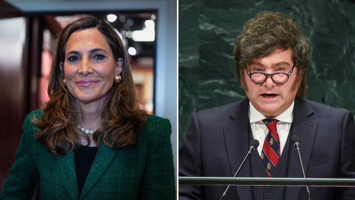 Javier Milei apoya la reeleción de la candidata republicana María Elvira Salazar entre el reclamo demócrata por injerencia electoral