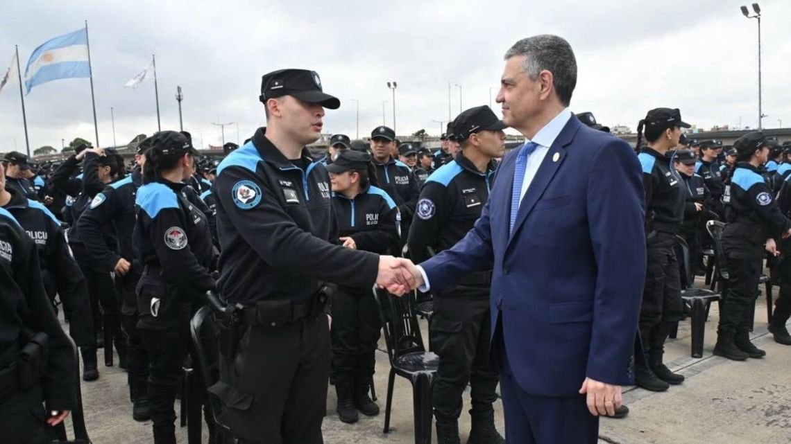 Jorge Macri redobló su apuesta por la seguridad con la incorporación de 600 policías: “Sin ley y orden no hay progreso ni libertad”