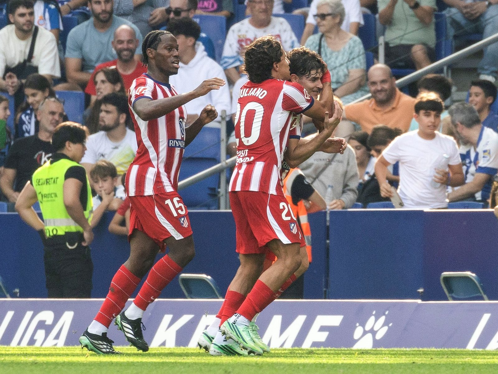 Julián Álvarez tuvo un ingreso clave en el triunfo del Atlético de Madrid, aunque sigue sin reencontrarse con el gol