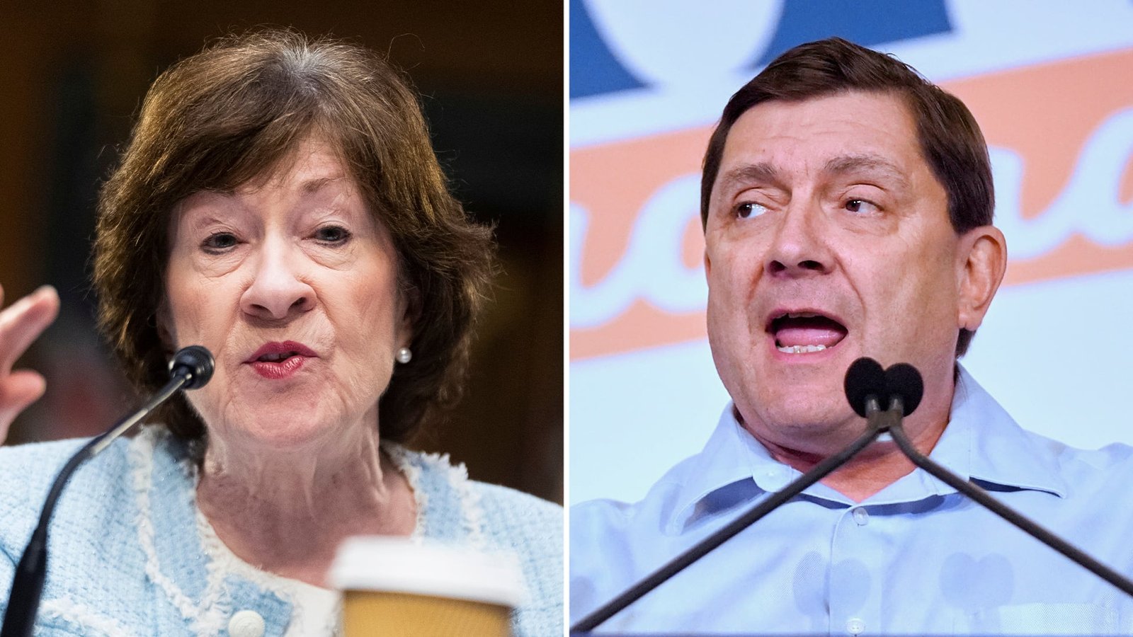 La senadora republicana por Maine se distancia de Trump para salvar su escaño: “El presidente no tenía un buen plan”