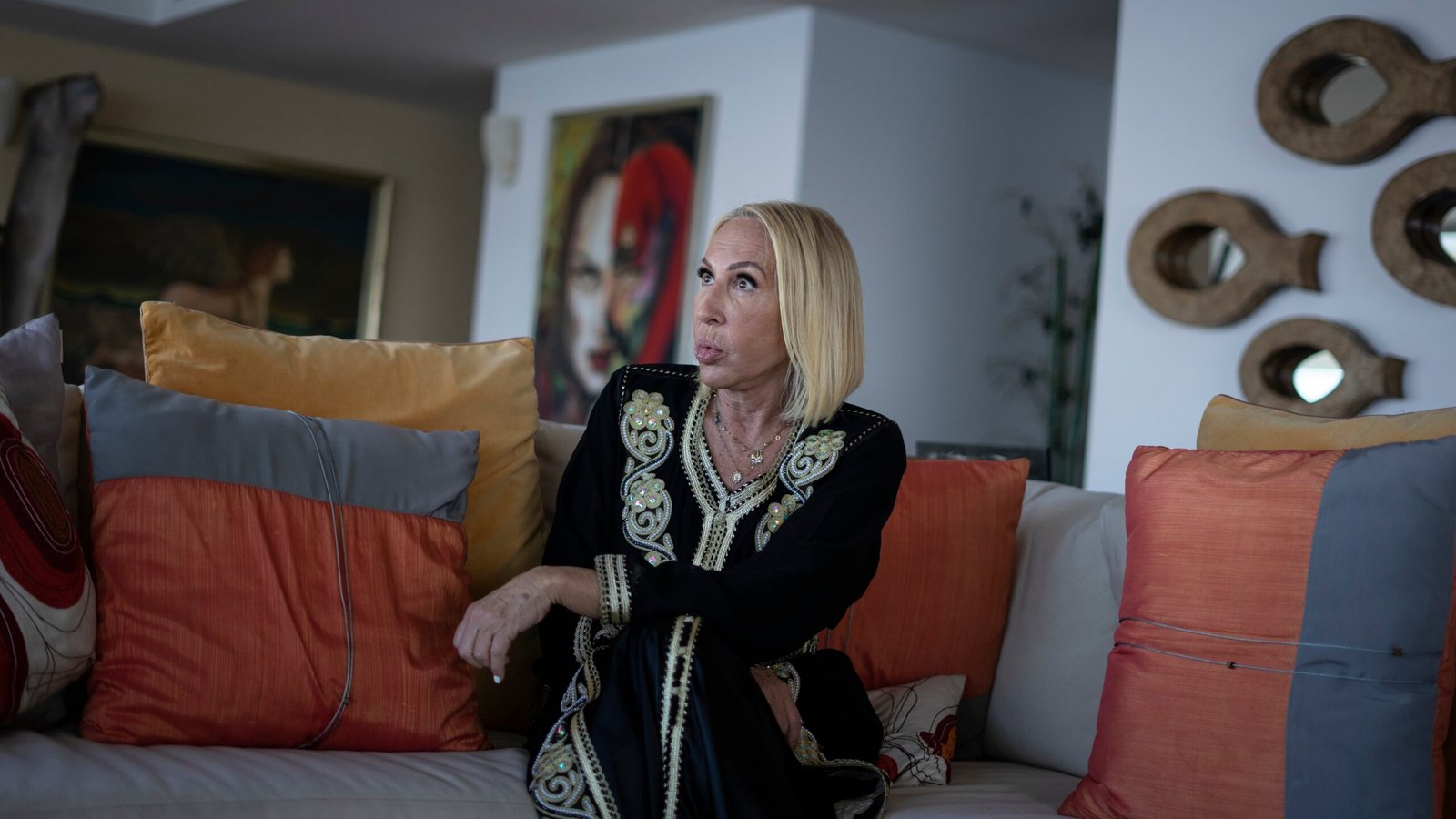Laura Bozzo en su casa de Acapulco, México el 1 de diciembre de 2021.