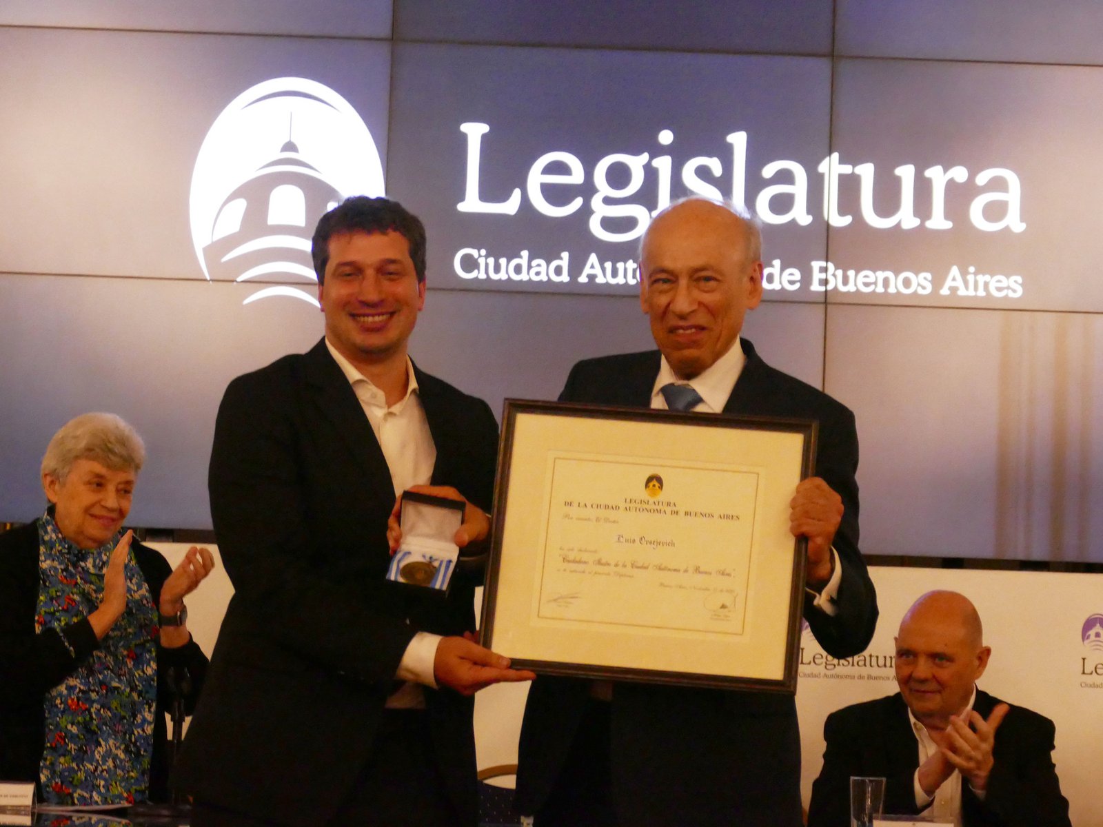 Luis Ovsejevich, distinguido por su aporte a la cultura argentina