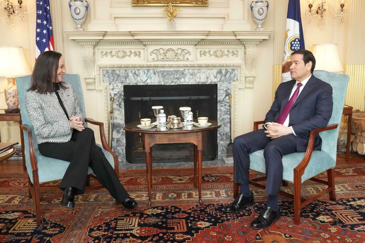 Marco Rubio confirma que Estados Unidos negoció el regreso de María Corina Machado a Venezuela “hace muchas semanas”