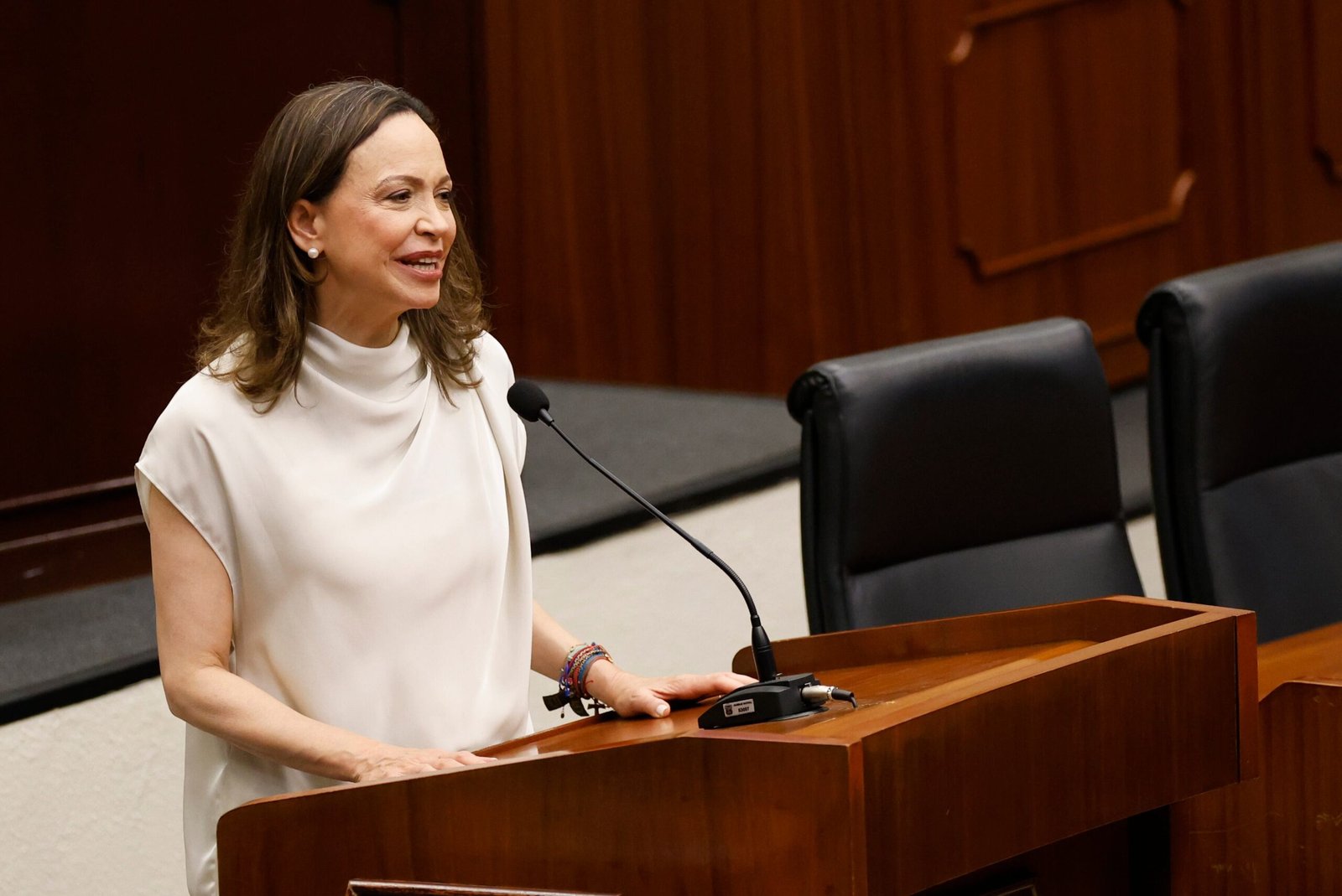 María Corina Machado califica de “corrupto” a Alejandro Betancourt, socio petrolero de Trump