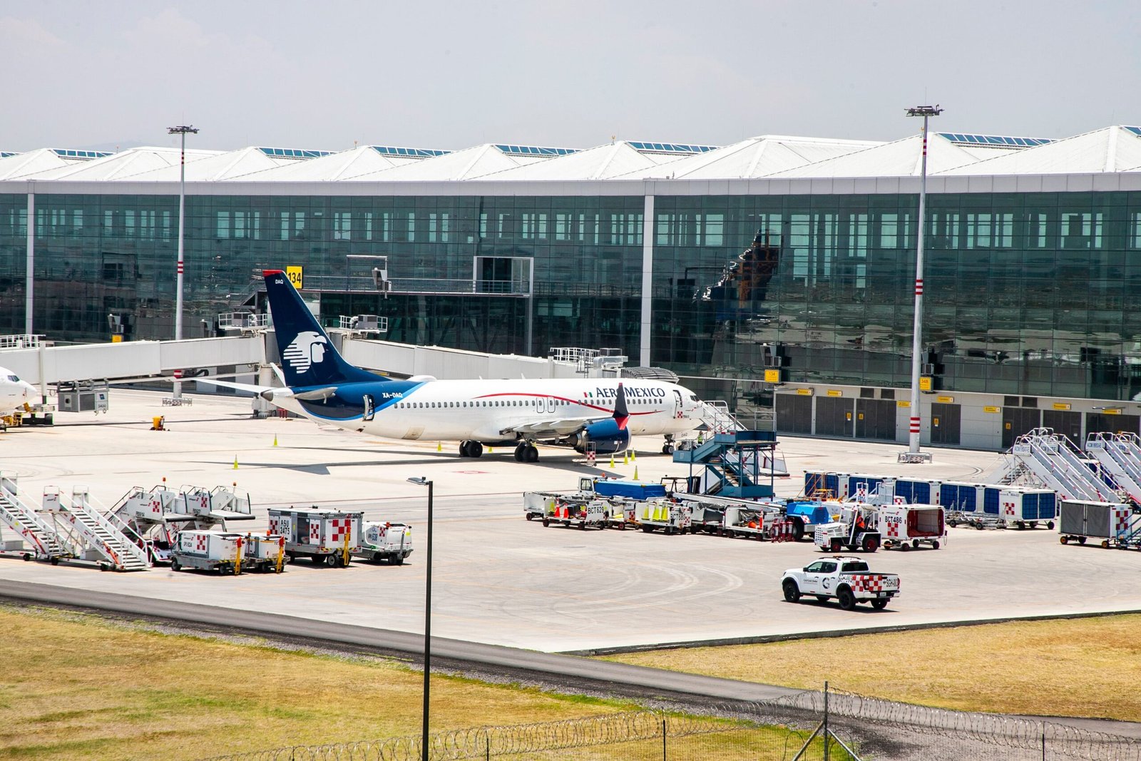 Aeropuerto Internacional Felipe Ángeles, en Ciudad de México, el 6 de mayo del 2026.