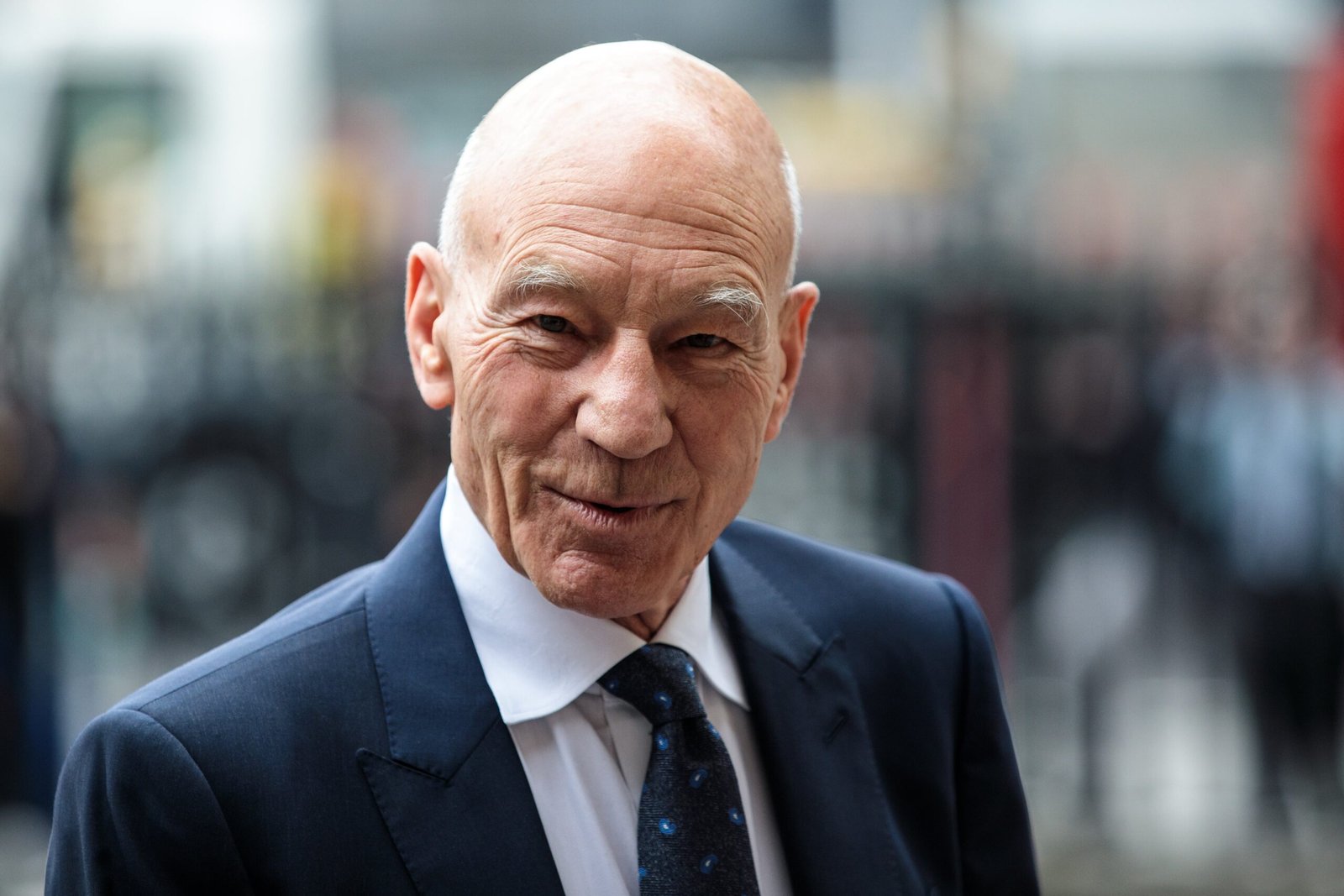 Sir Patrick Stewart, en Londres en 2018.
