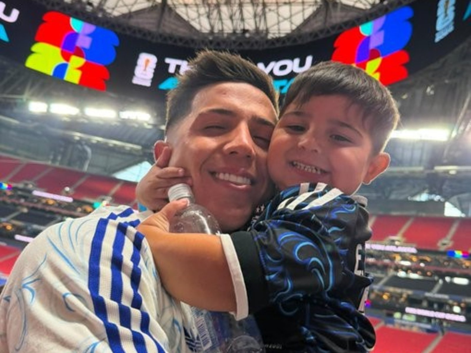 “Papá siempre va a estar ahí para vos”