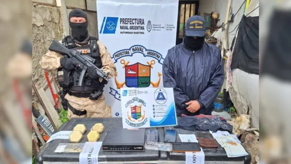 Prefectura secuestró más de 1.200 millones de pesos en lingotes de oro en Caleta Olivia