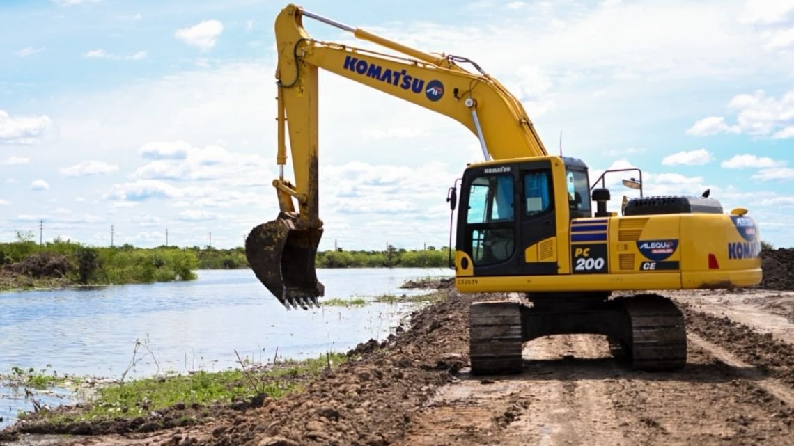 Resistencia amplía un lago compensador para reducir el riesgo de inundaciones