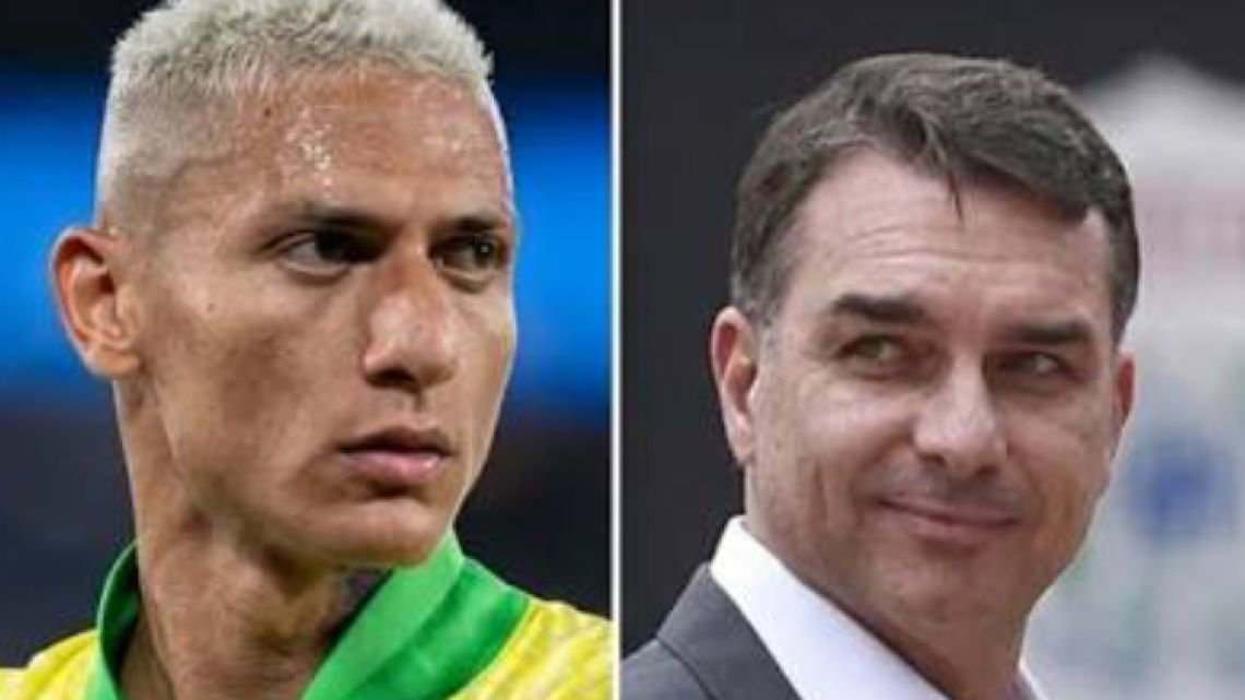 Richarlison destrozó a Flávio Bolsonaro con una chicana tras su fuga y el escándalo por la isla privada: "De vuelta a la isla"